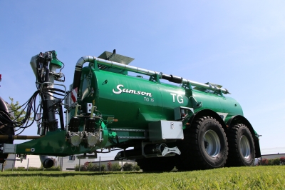 Samson amplía su gama de cubas de estiércol con el modelo TG 15